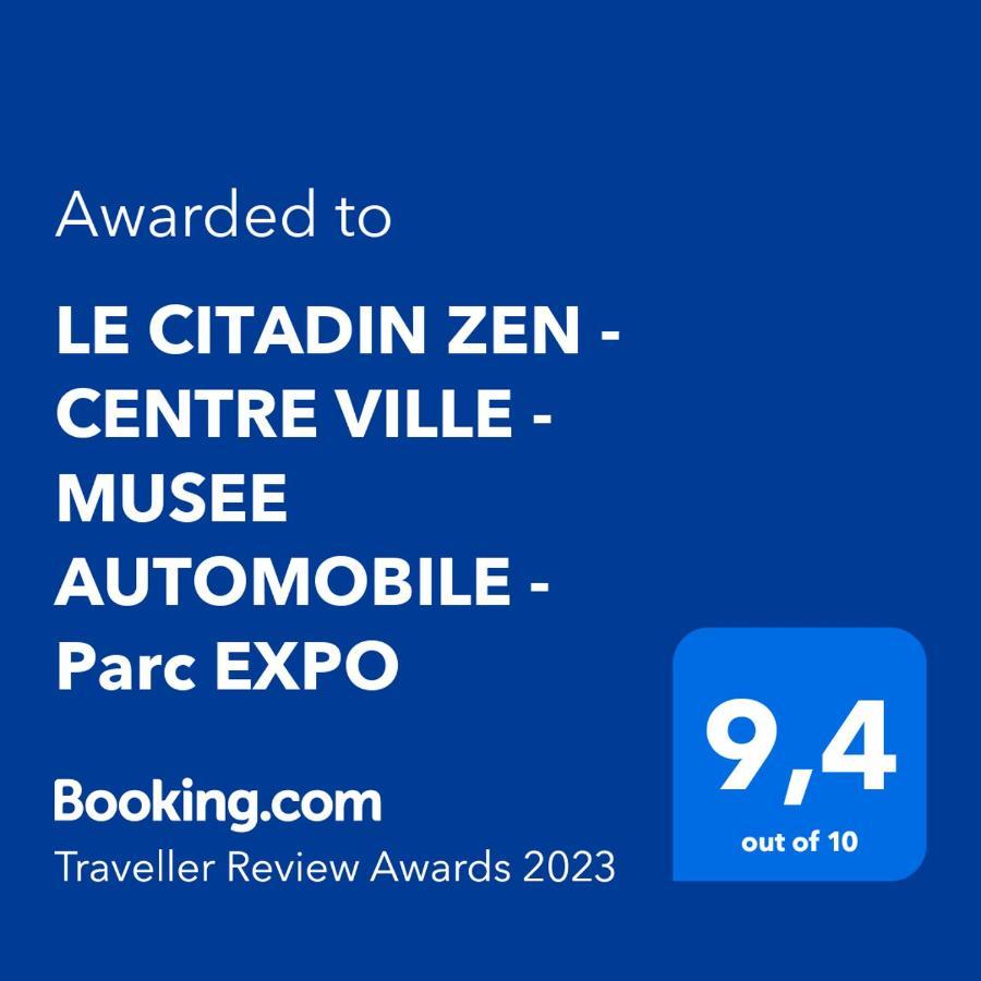 Le Citadin - Centre Ville - Musee Automobile - Parc Expo Мюлуз Екстер'єр фото
